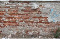 wall brick plastered